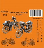 CMK 129-P48018 Wehrmacht Bicycle (2 pcs) 1:48