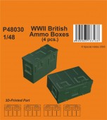 CMK 129-P48030 WWII British Ammo Boxes 1:48