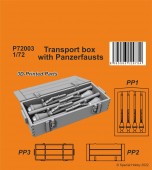 CMK 129-P72003 Transport box with Panzerfausts 1:72