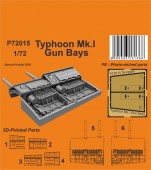 CMK 129-P72015 Typhoon Mk.I Gun Bays Correction Set for Airfix kit 1:72