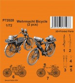 CMK 129-P72028 Wehrmacht Bicycle (2 pcs) 1:72