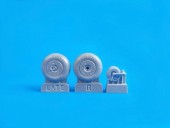 CMK 129-Q48274 Junkers Ju 88A-4 and later/C-6/G- Late Mainwheels a.Tailwheel for SpecialH./ICM/Dr 1:48