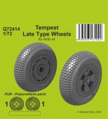 CMK 129-Q72414 Tempest Late Type Wheels 1:72