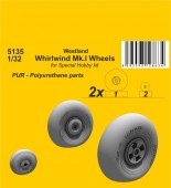CMK 5135 Westland Whirlwind Mk.I Wheels 1:32