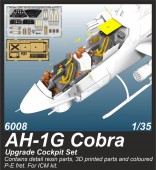 CMK 6008 AH-1G Cobra Upgrade Cockpit Set for ICM kits 1:35