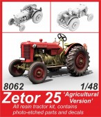 CMK 8062 Zetor 25 Agricultural Version  1/48 