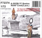 CMK F72374 A-20/DB-7C Boston RAAF Crew 1:72