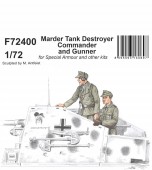 CMK F72400 Marder Tank Destroyer Commander and Gunner  1/72