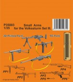 CMK P35003 Small Arms for the Volkssturm Set III. 1:35