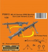 CMK P35013 MG 42 German WWII Machine Gun (Late Variant) 1:35