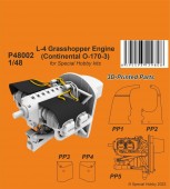 CMK P48002 L-4 Grasshopper Engine (Continental O-170-3) 1:48