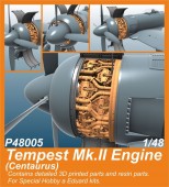 CMK P48005 Tempest Mk.II Engine (Centaurus) for SH and Eduard kits 1:48
