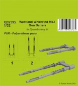 CMK Q32395 Westland Whirlwind Mk.I Gun Barrels 1:32