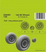 CMK Q48405 Yak-9D Wheels 1:48