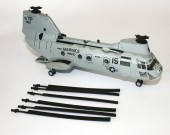 Easy Model 37000 Helicopter Marines CH-46E Sea knight  HMM-163 154822 1:72