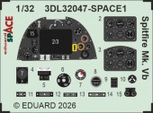 Eduard 3DL32047 Spitfire Mk.Vb SPACE for Kotare 1:32