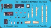 Eduard 3DL32049 He 162A SPACE for Hobby 2000 1:32