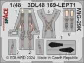 Eduard 3DL48169 MiG-29K SPACE HOBBY BOSS 1:48