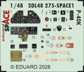 Eduard 3DL48275 P-40K SPACE for Eduard 1:48
