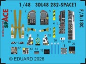 Eduard 3DL48282 F/A-18C SPACE 1/48 for Eduard / Kinetic 1:48