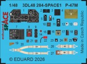Eduard 3DL48284 P-47M SPACE 1/48 for Tamiya 1:48