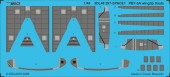 Eduard 3DL48297 PBY-5A wingtip floats SPACE for Eduard / Revell 1:48