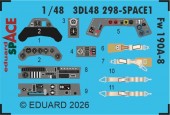 Eduard 3DL48298 Fw 190A-8 SPACE for Hobby Boss 1:48