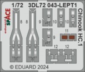 Eduard 3DL72043 Chinook HC.1 SPACE AIRFIX 1:72