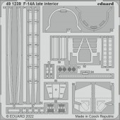 Eduard 491239 F-14A late interior for TAMIYA 1:48