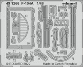 Eduard 491266 F-104A 1:48