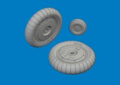 Eduard 624008 Bf 109G-5/6 wheels for Airfix 1:24