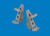 Eduard 624009 Bf 109G-5/6 rudder pedals PRINT for Airfix 1:24