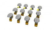 Eduard 635048 WWII German NOTEK head lights PRINT 1:48