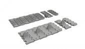 Eduard 635062 T-34 waffle tracks PRINT for Tamiya 1:35