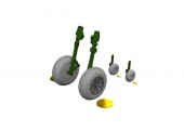 Eduard 644298 P-40E w/ rounded exhaust stacks LooKplus EDUARD 1:48