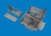 Eduard 6481167 F-16C wheel bays & legs standard PRINT for Tamiya 1:48