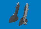 Eduard 6481169 Spitfire Mk.IX/XVI undercarriage legs PRINT for Eduard 1:48