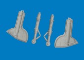 Eduard 6481169 Spitfire Mk.IX/XVI undercarriage legs PRINT for Eduard 1:48