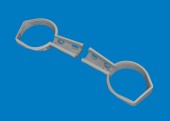 Eduard 6481186 Bf 109G wheel bays angular PRINT for Eduard 1:48