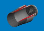 Eduard 6481197 F-16I SUFA exhaust nozzle PRINT 1/48 for Great Wall Hobby 1:48