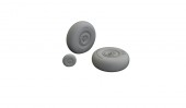 Eduard 6481204 Hampden B Mk.I wheels for ICM 1:48