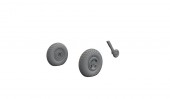 Eduard 6481206 Spitfire Mk.IX wheels for Airfix 1:48
