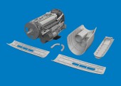 Eduard 6481211 P-40K engine PRINT for Eduard 1:48