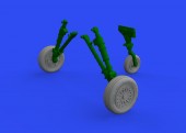 Eduard 648822 F-16A MLU wheels for KINETIC 1:48