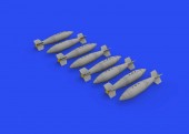 Eduard 672278 British 1000lb retarded bombs w-960 fuse for 1:72
