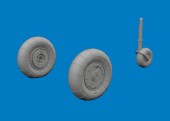 Eduard 672454 Bf 109K-4 wheels for Eduard 1:72