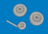 Eduard 672454 Bf 109K-4 wheels for Eduard 1:72