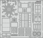 Eduard 72756 TBF-1C exterior for Hobby Boss 1:72