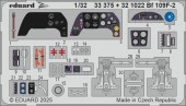 Eduard 33375 Bf 109F-2 HOBBY 2000 / HASEGAWA 1:32