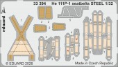 Eduard Accessories 33394 He 111P-1 seatbelts STEEL for Revell 1:32